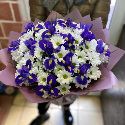 Ramo De Mariposas Azules