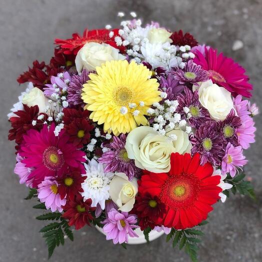 Flores en una Caja de "milagro Brillante"