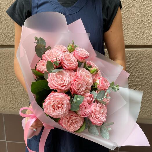 Bouquet with Peony roses