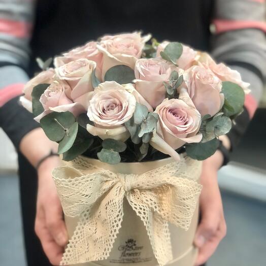 Caja de rosas