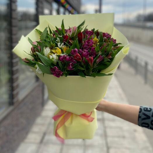 Букет "Альстромерия"
