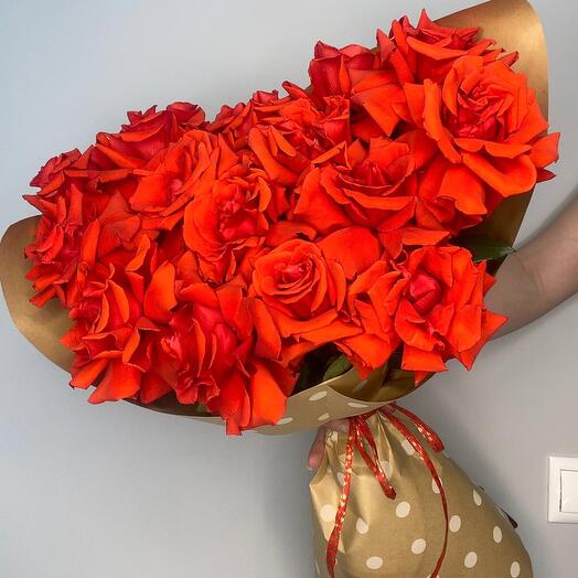 Bouquet of French roses