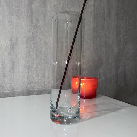 Florero de cristal 26 cm