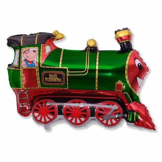 Balloon Steam Locomotive with helium
