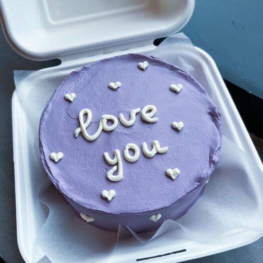 Pastel de Bento Love you