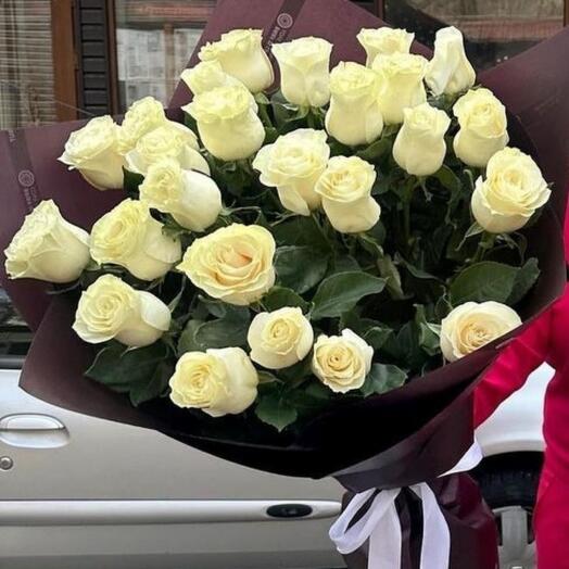 25 высоких роз