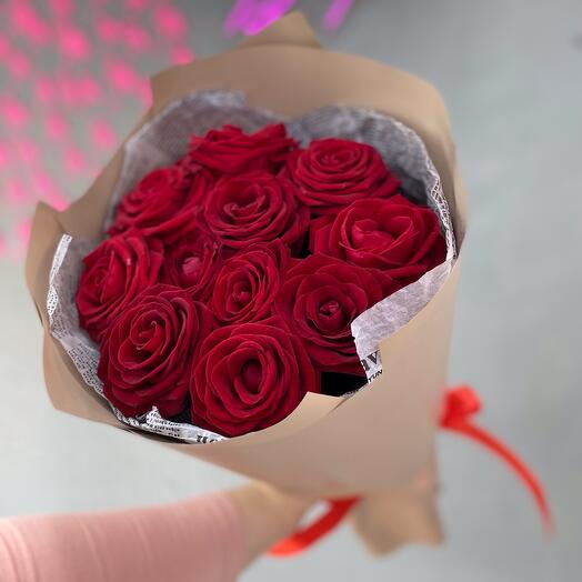 Букет из роз Эквадор 🌹11 шикарных роз