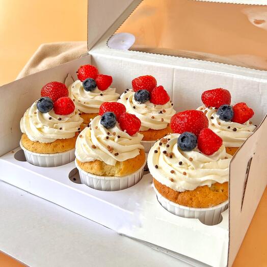 Cupcakes for a birthday, cupcakes for a man, cupcakes for a gift, cupcakes for a woman, a girl