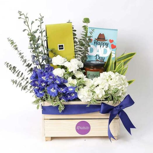 Fathers Day Flower Hamper