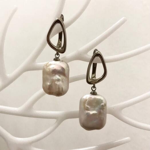 Серебряные серьги