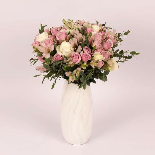 Gentle Flowers in Vase