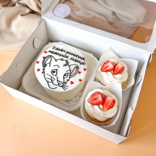 Gift set for the daughter/sister/friend/niece of the "little lioness"