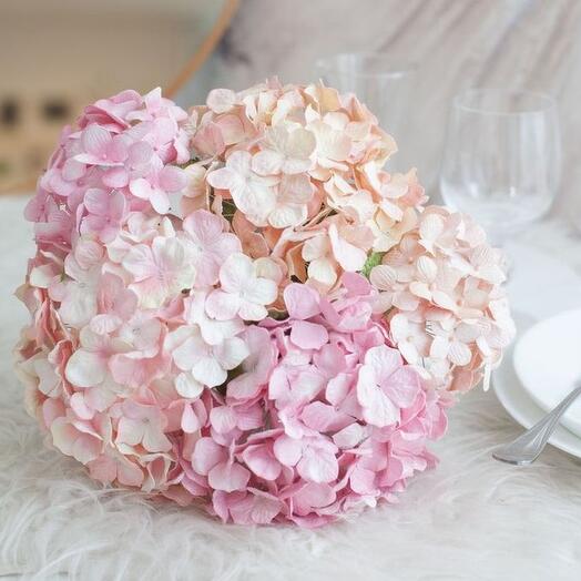 Bridal Hydrangea Pink Bouquet