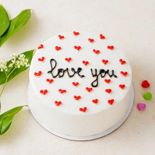Бенто торт Love you