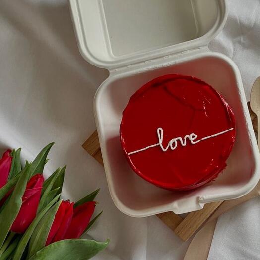 Бенто торт love 2.0