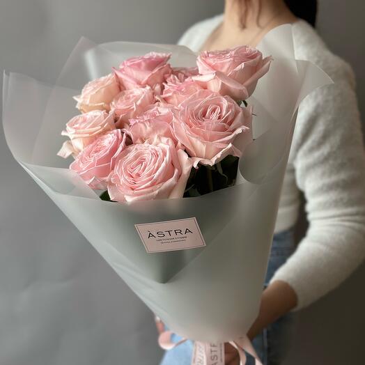 Букет из пионовидной розы Pink Ohara