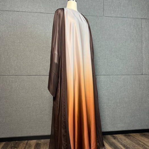 Silk abaya