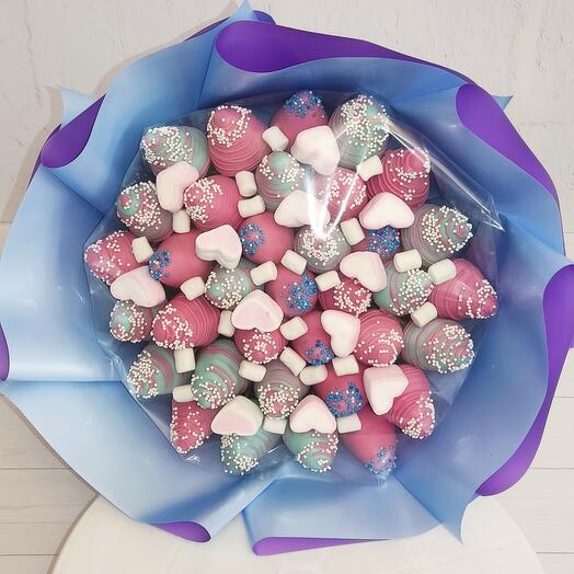 Chocolate-covered Strawberry bouquet/ New Year/ Christmas/ corporate gifts/flowers/ gifts