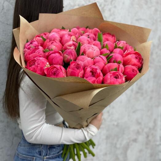 Коралловые Пионы