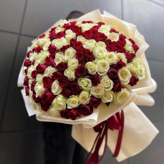 Ramo mono de 101 rosas "WOW"
