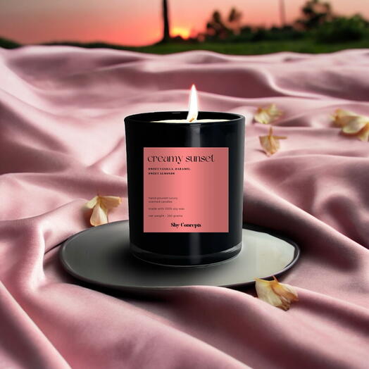 Creamy Sunset - Scented Candle