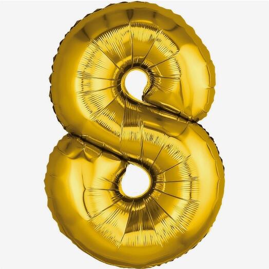 Foil balloon "Figure 8"