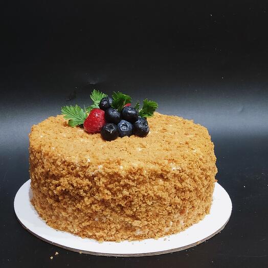 Медовик без сахара