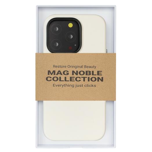 Чехол с MagSafe для iPhone 15 Pro MAG NOBLE COLLECTION-Белый