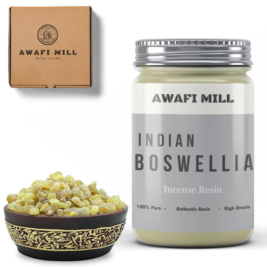 AWAFI MILL Indian Frankincense | Boswellia Serrata - Bottle of 100 Gram