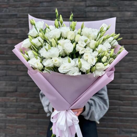 Bouquet of eustoma