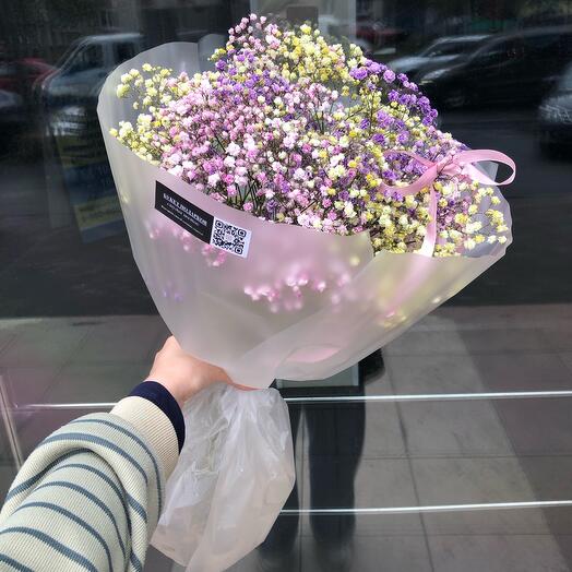 Букет из гипсофил