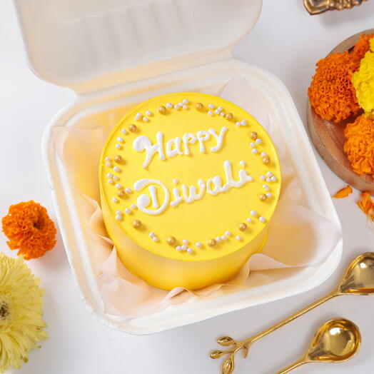 Happy Diwali Beaded Cake (250 Gm)