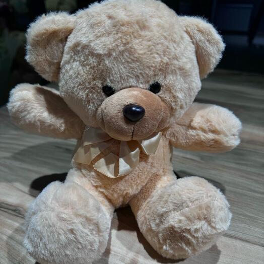 Маленький бежевый медведь