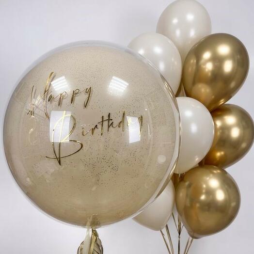 Набор шаров "Happy Birthday"