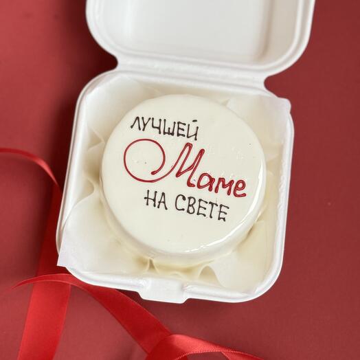 Бенто торт "Лучшей маме на свете"