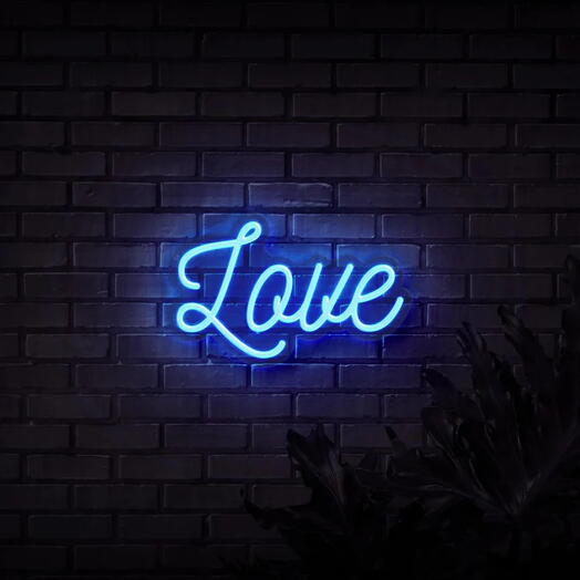 LOVE NEON SIGN