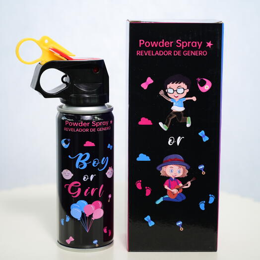 Gender Reveal Powder Spray - (Blue for Boy)