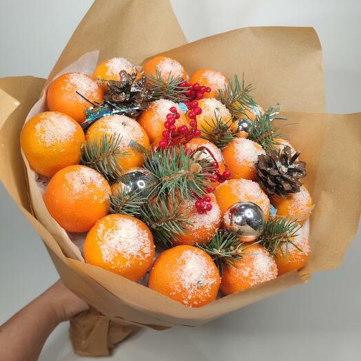 Букет из мандарин