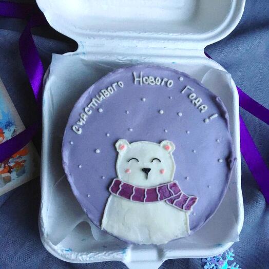 Бенто торт "С новым годом"