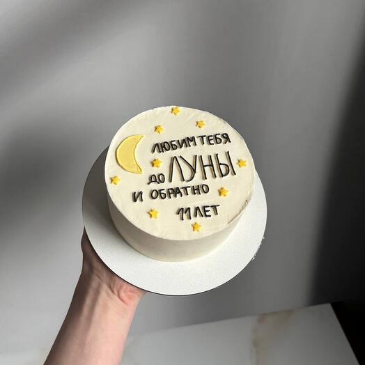 Бенто-торт на день рождения «До луны»