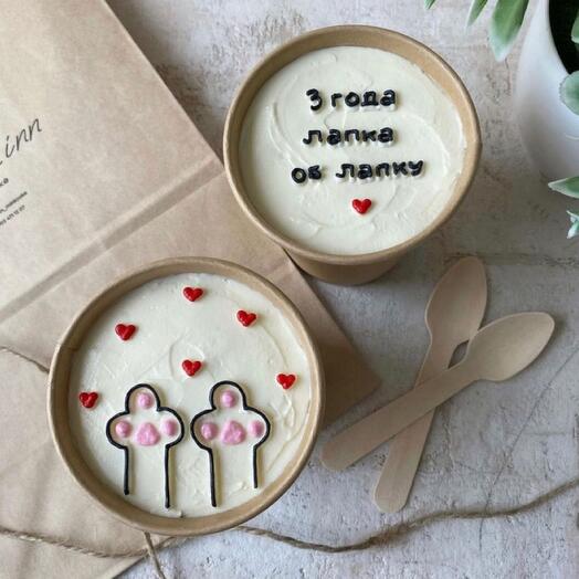 Капкейк лапка об лапку