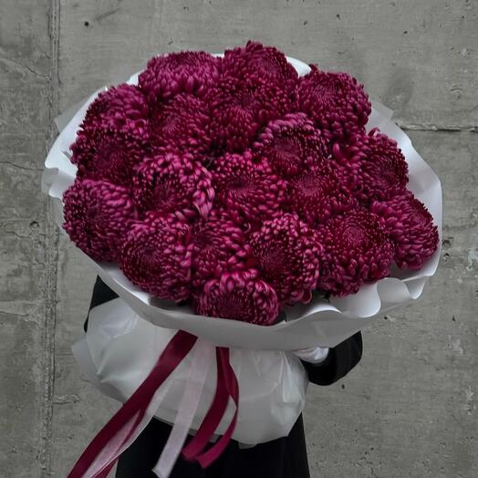 19 хризантем