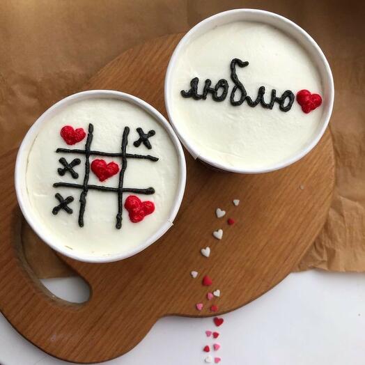 Торт в стакане cake to go 2 шт