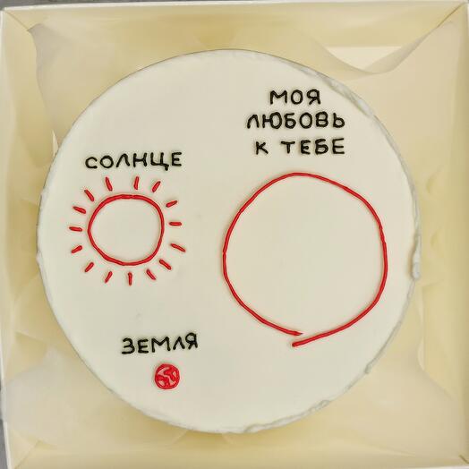 Бенто торт Моя любовь к тебе
