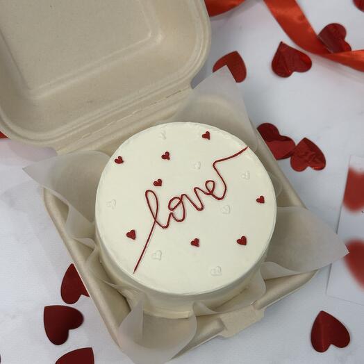 Бенто-торт love