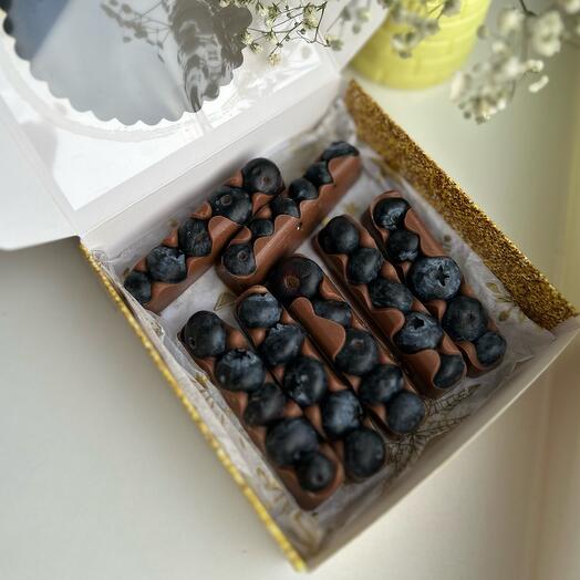 Голубика 🫐 в шоколаде