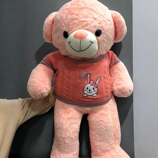 Oso de Peluche Rosa 1 Metro