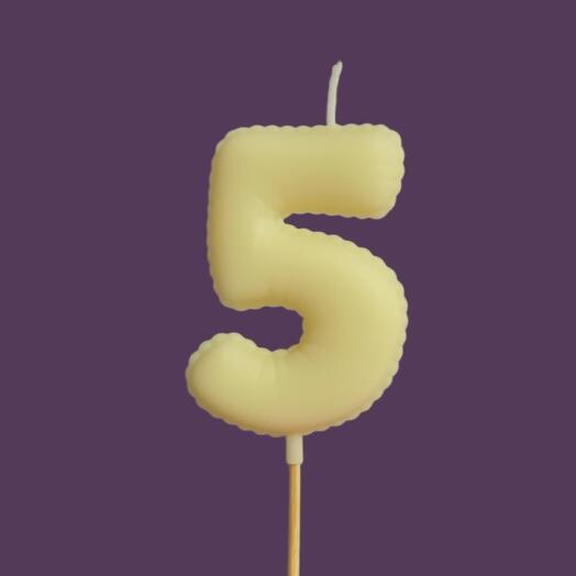 Свечи для торта 5