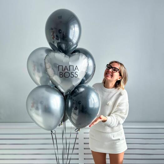 Воздушные шары для мужчины. Сет 1878