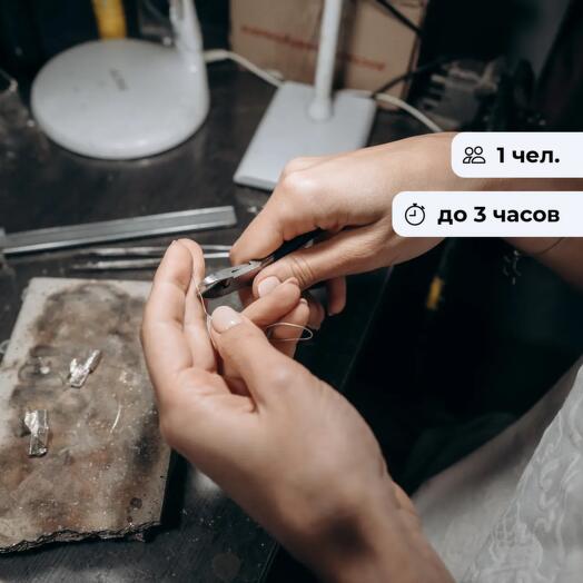 Серебряные нити. Ювелирный мастер-класс по созданию кольца